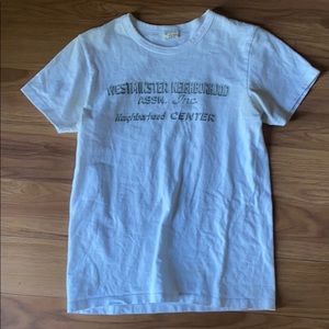 Authentic Neighborhood white shirt size small